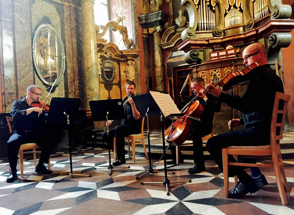 We snagged great seats at a classical music concert—Vivaldi's Four Seasons and several other classics—in the most breath-taking of settings.