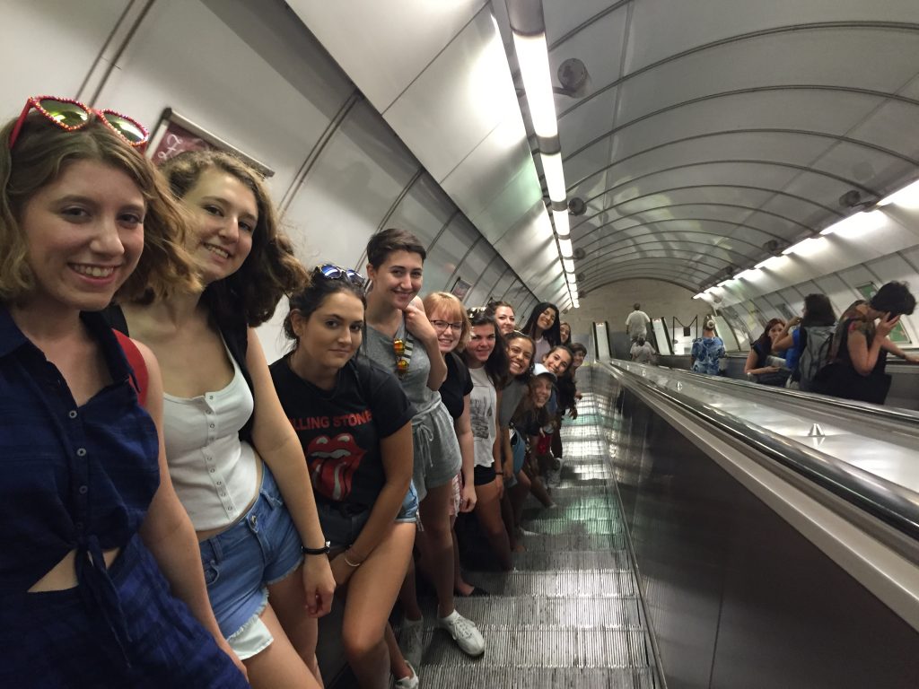 The fast-moving elevators took us by surprise!